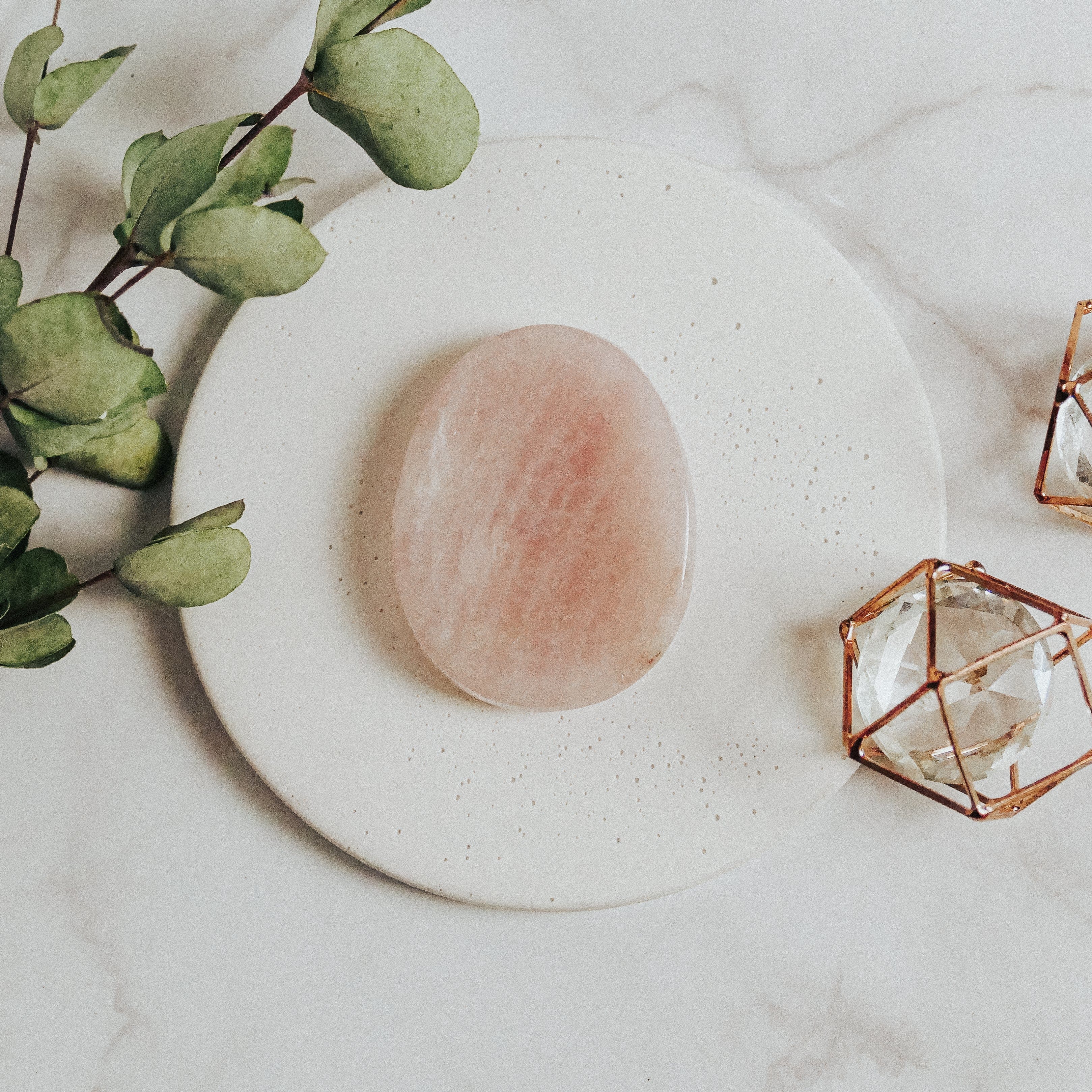 Rose Quartz - Worry Stone